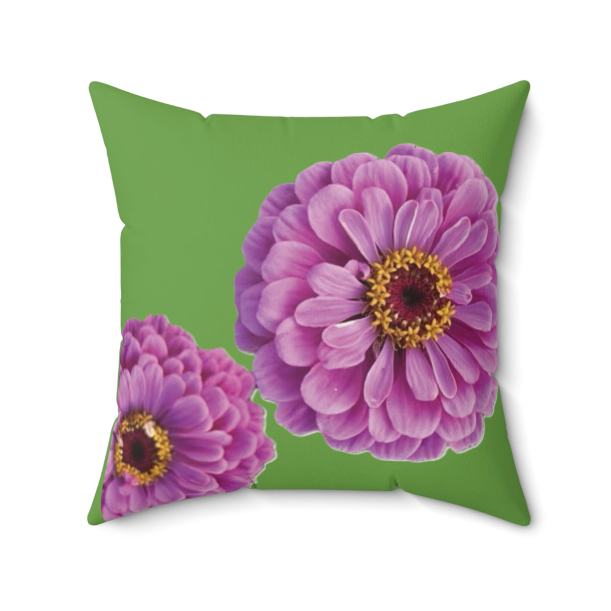 Pretty In Pink Polyester Pillow - Square