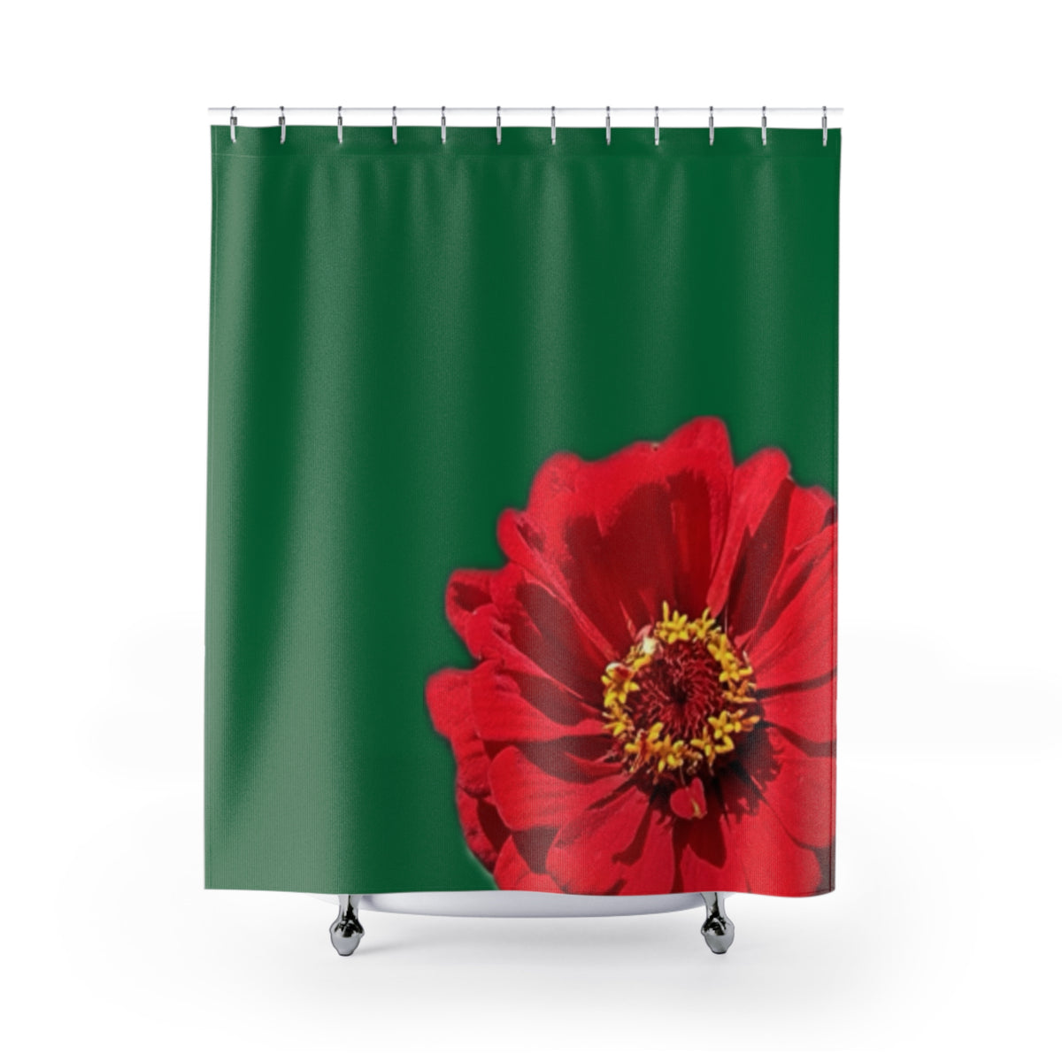 Holiday Joy Shower Curtain - Kelly Green