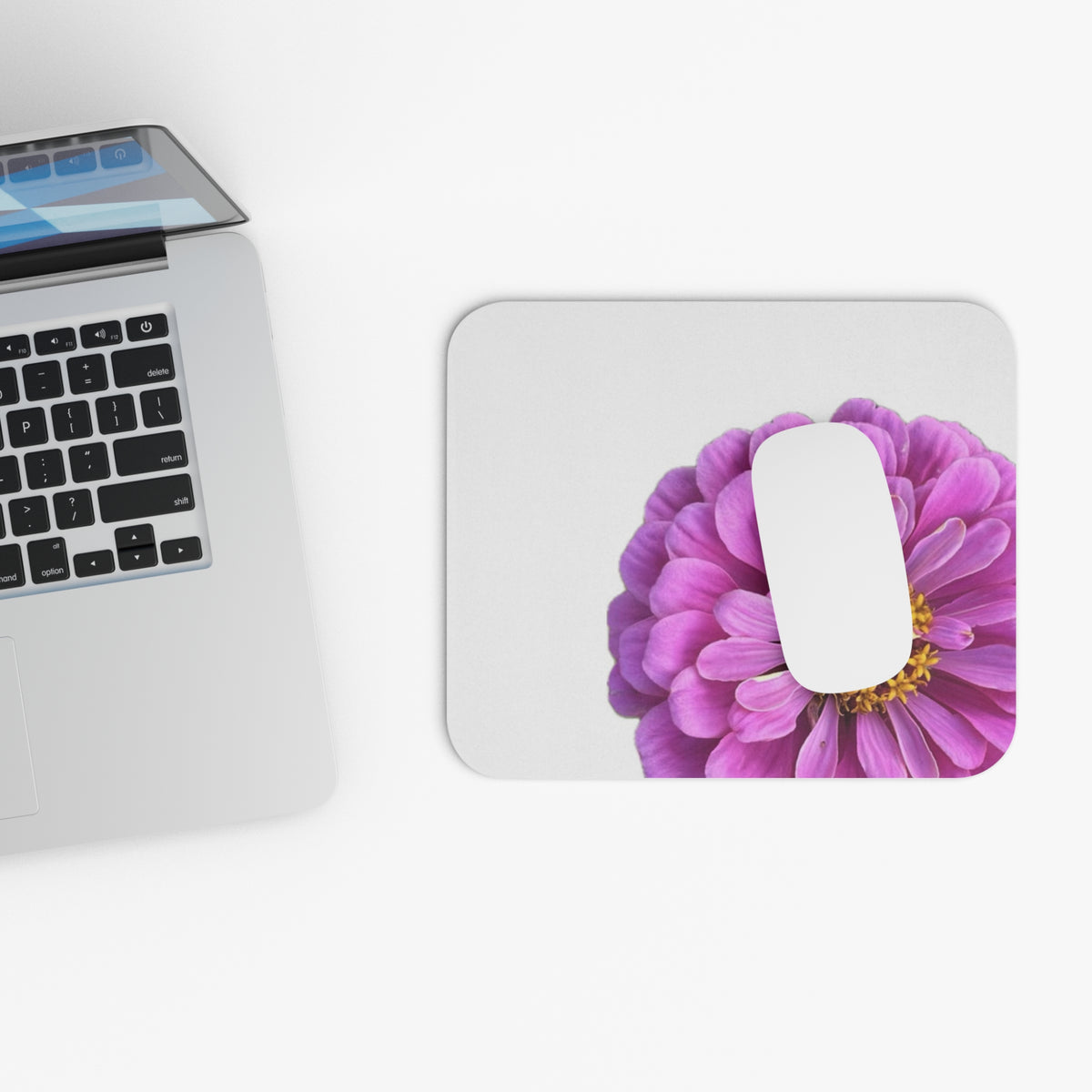 Happy Little Zinnia Mouse Pad (Rectangle)