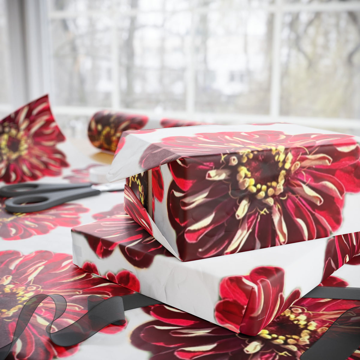Festive Elegance Wrapping Paper