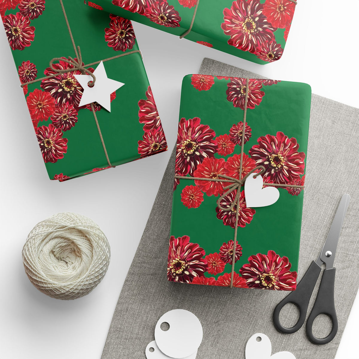 Festive Elegance Wrapping Paper