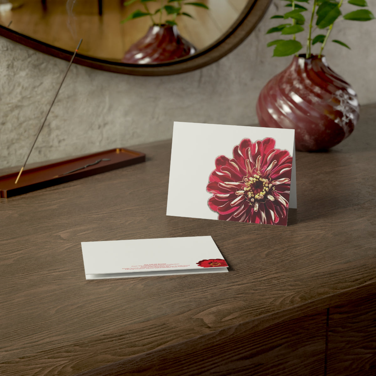 Festive Elegance Greeting Cards (1, 10, 30, and 50pcs)