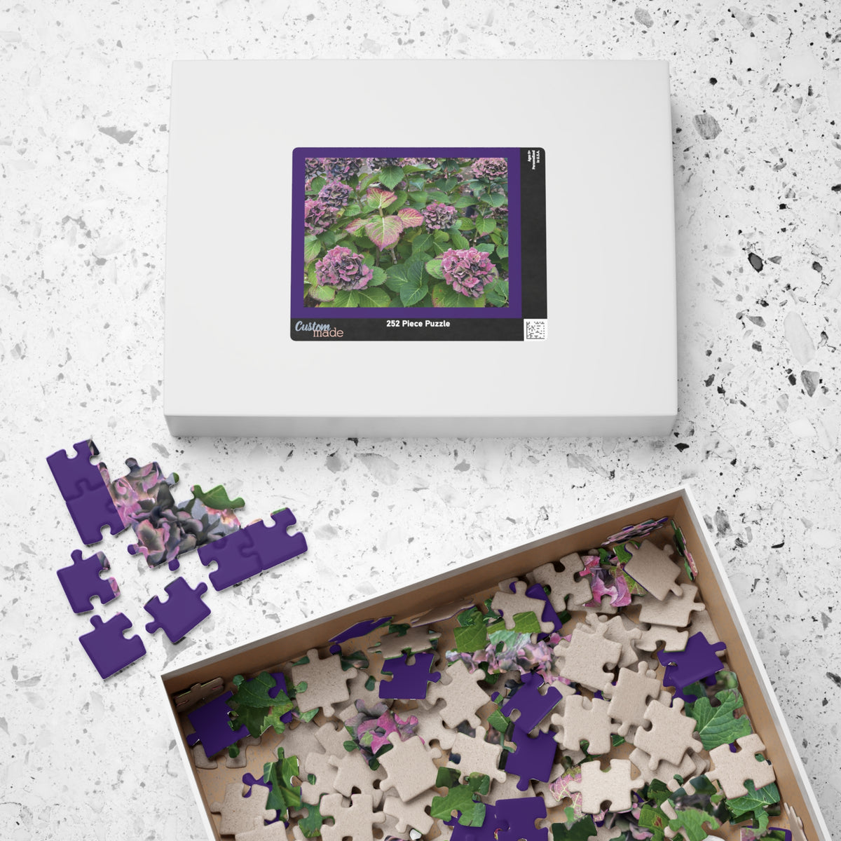 Happy Hydrangea Puzzle - 252, 520 pieces