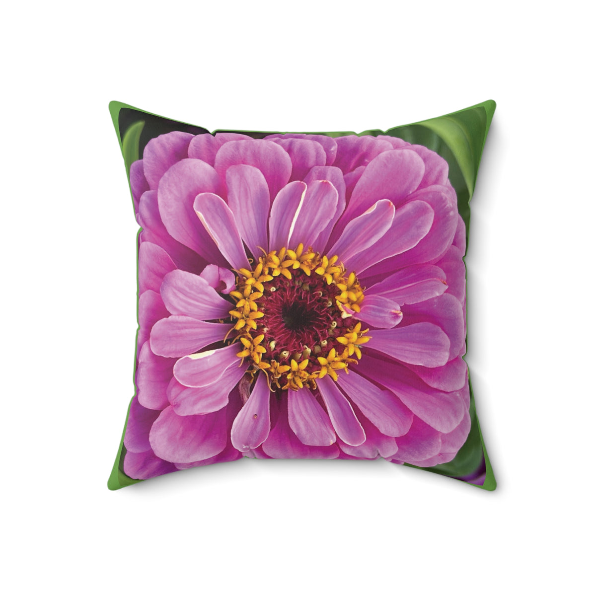 Pretty In Pink Polyester Pillow - Square