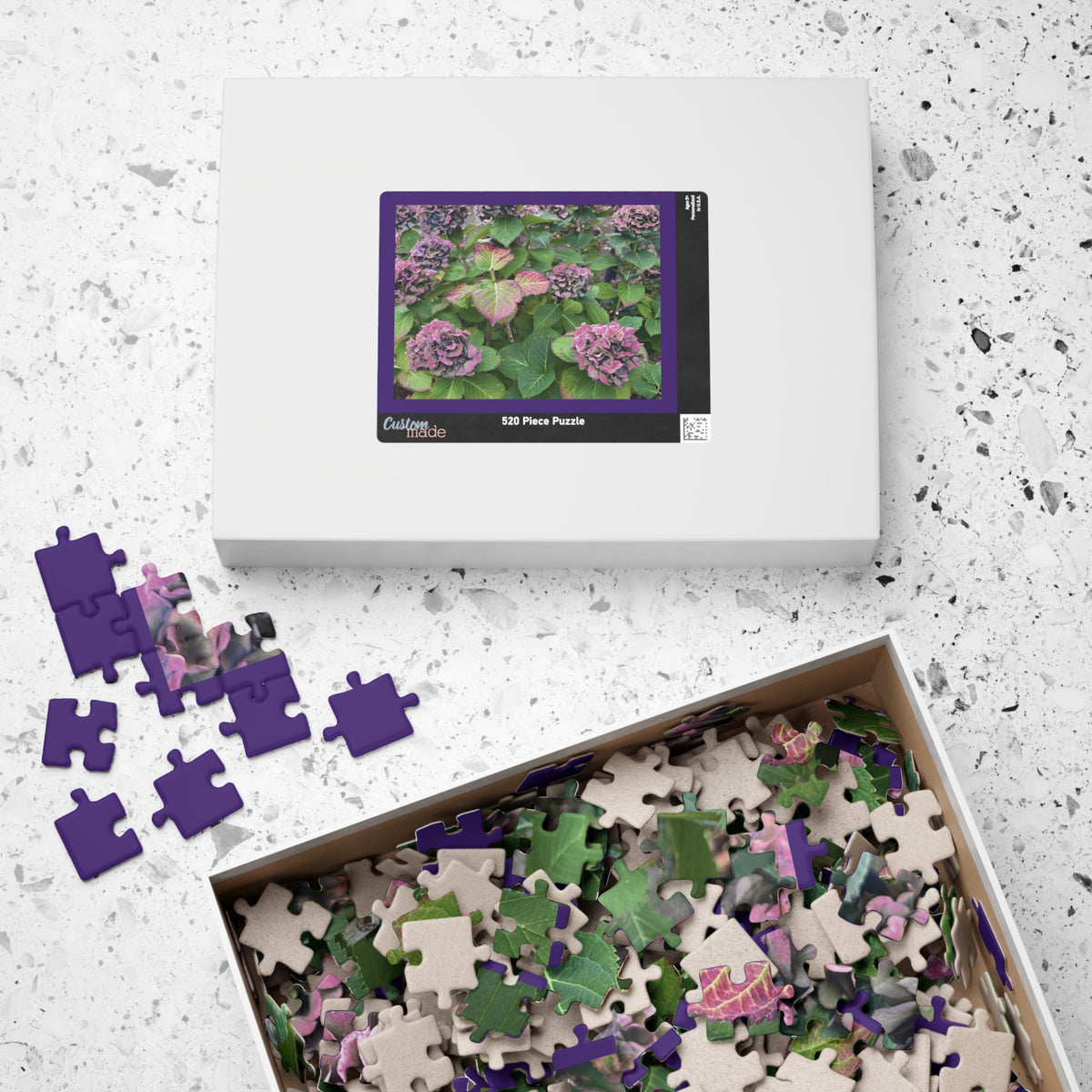 Happy Hydrangea Puzzle - 252, 520 pieces