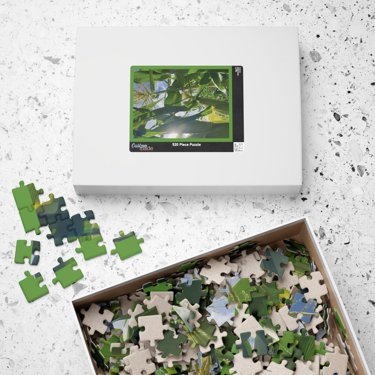 Sun Drenched Corn Field Puzzle - 252, 520 pieces