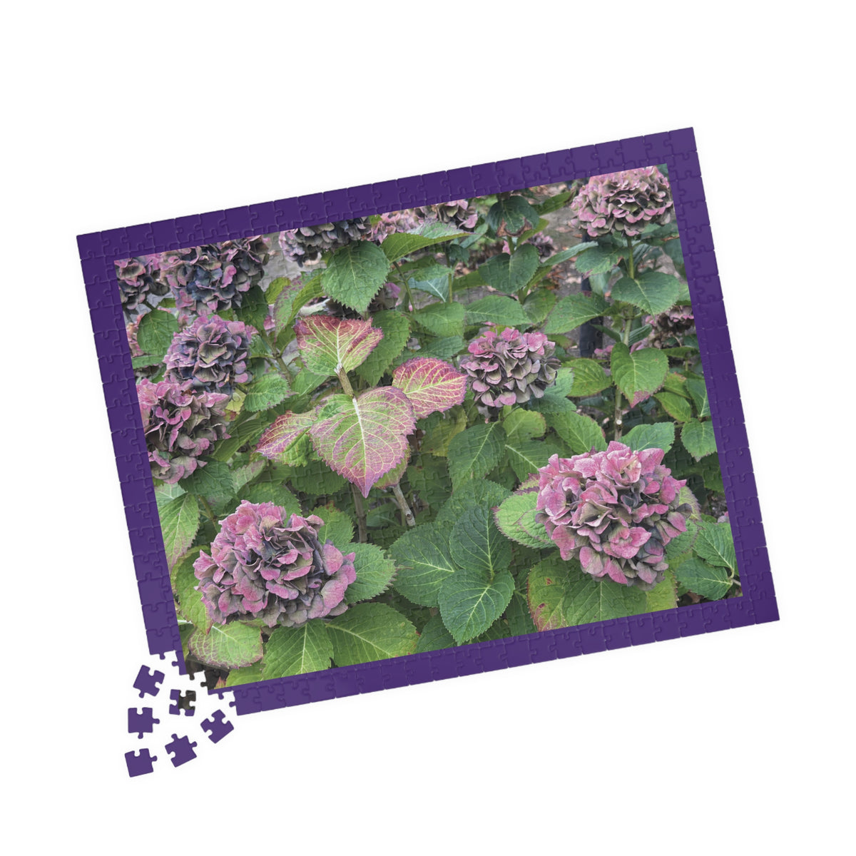 Happy Hydrangea Puzzle - 252, 520 pieces