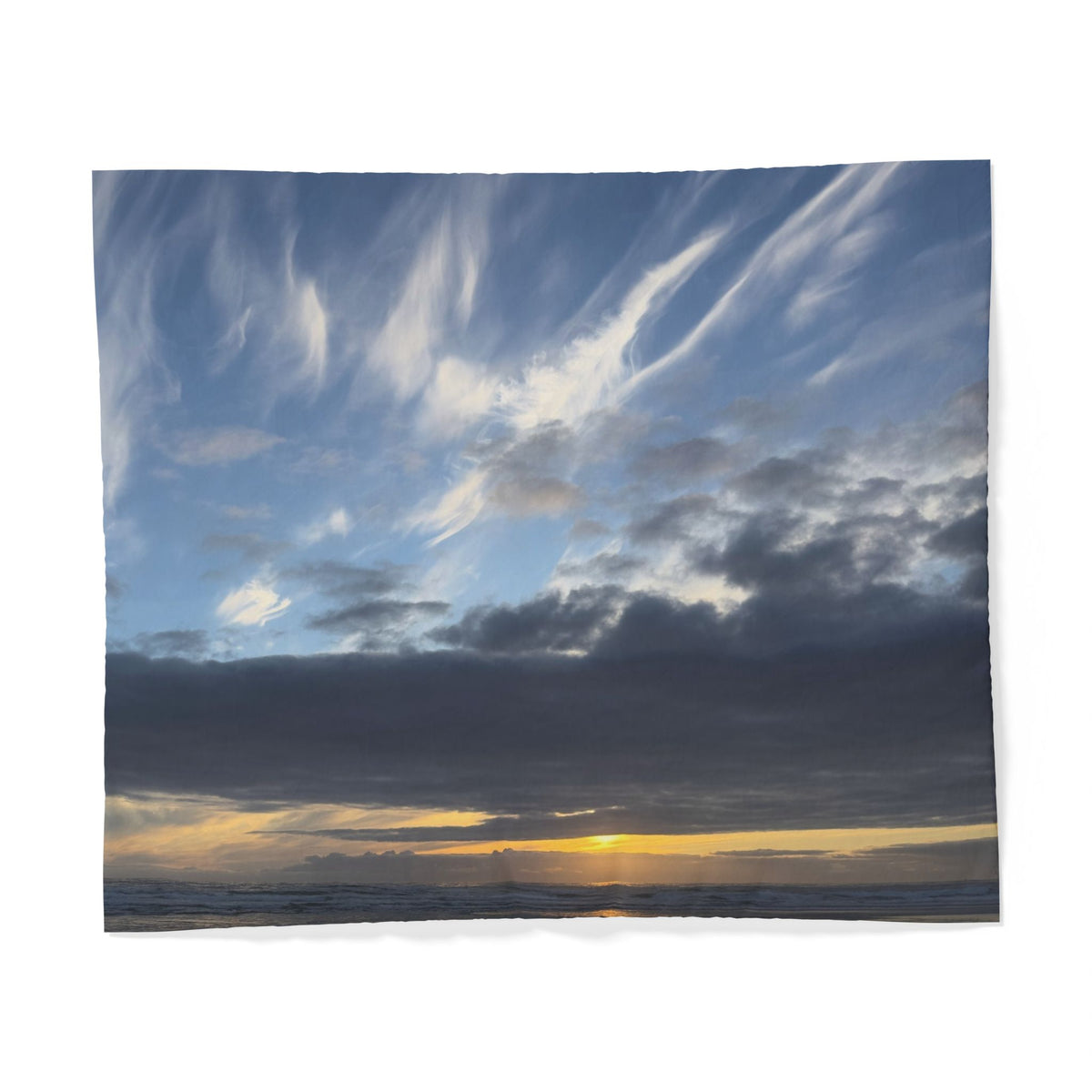 Spirit Of The Sunset Duvet Cover - Cotton