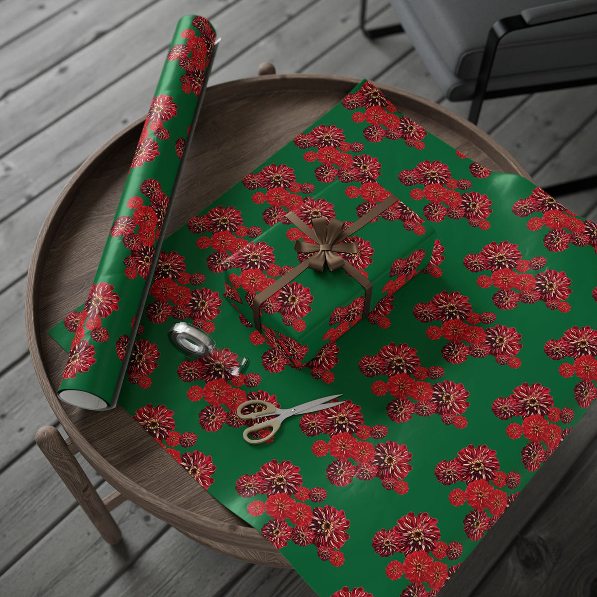Festive Elegance Wrapping Paper