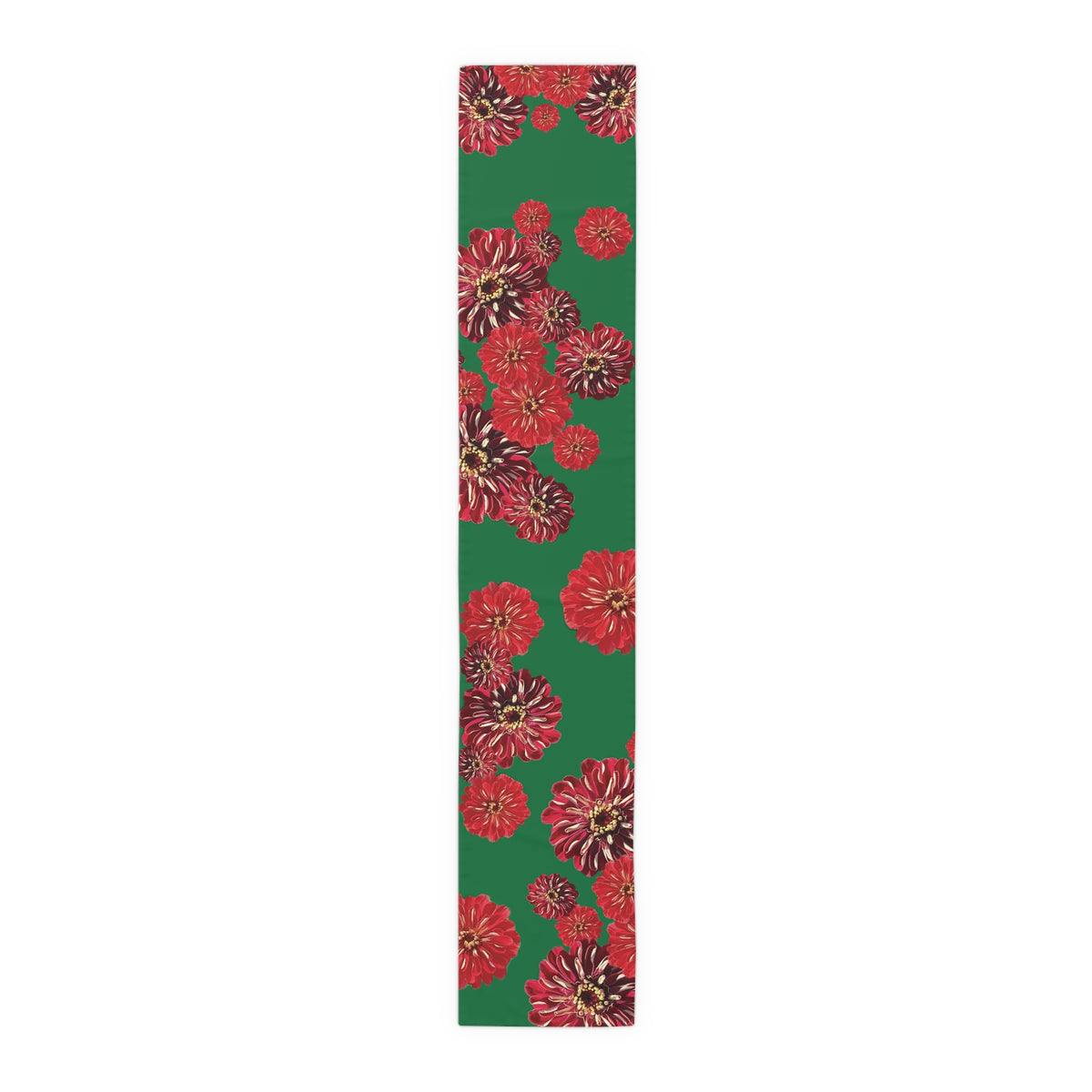 Festive Elegance Table Runner - Green