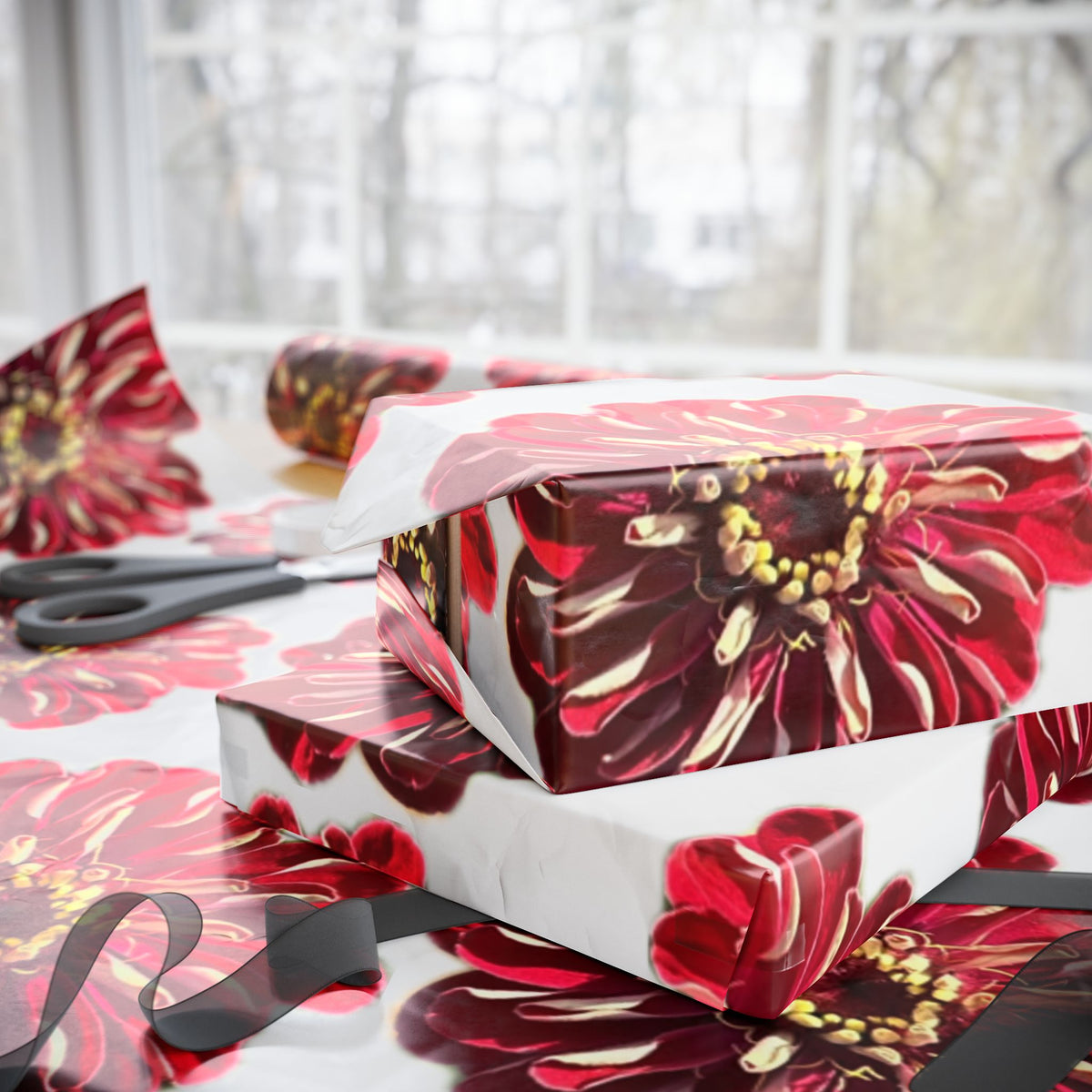 Festive Elegance Wrapping Paper