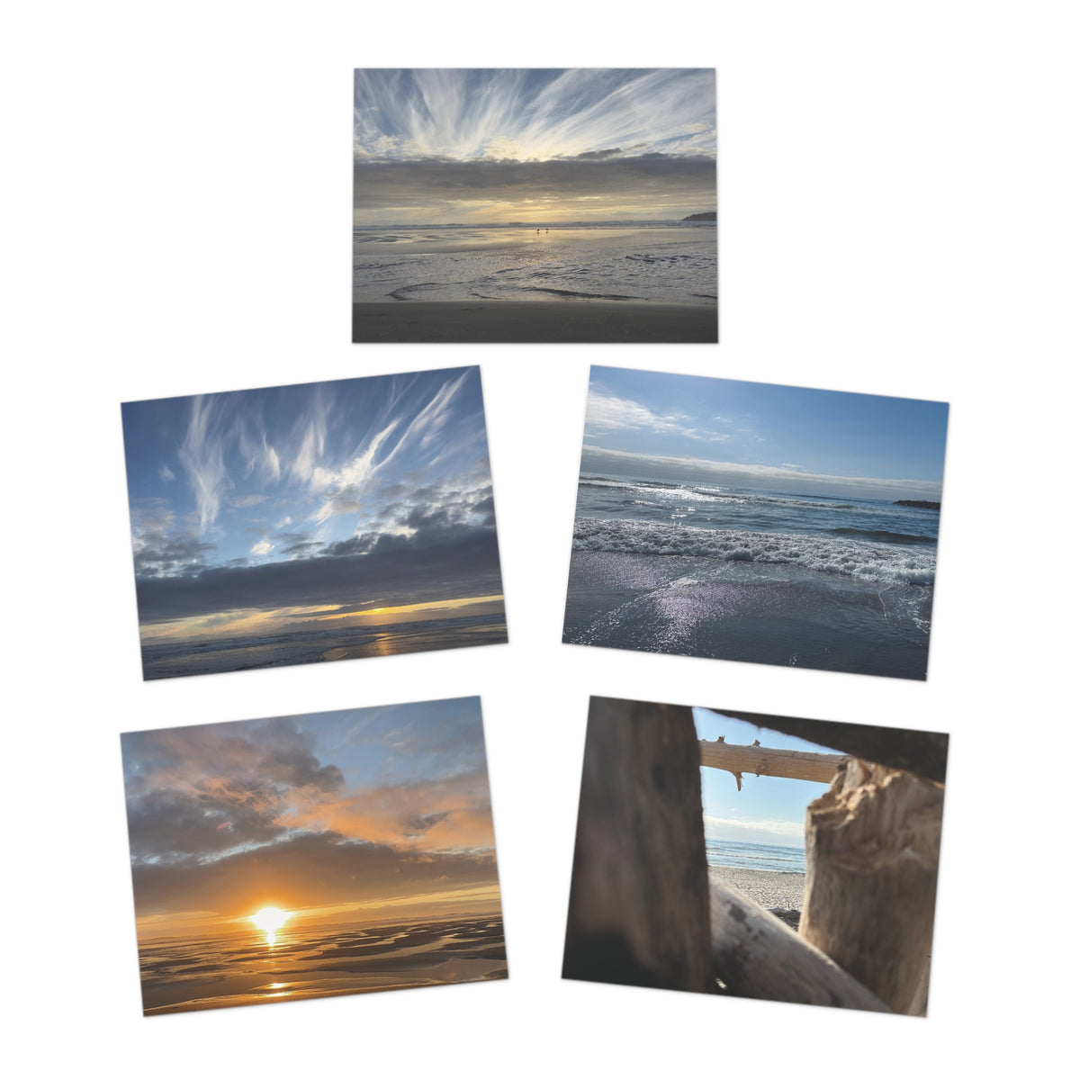 Magnificent Pacific Ocean Greeting Cards (5-Pack)