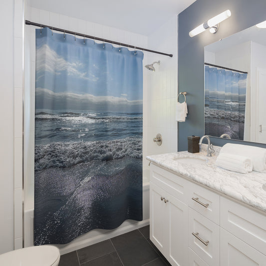 Pacific Coast Glimmer Shower Curtains