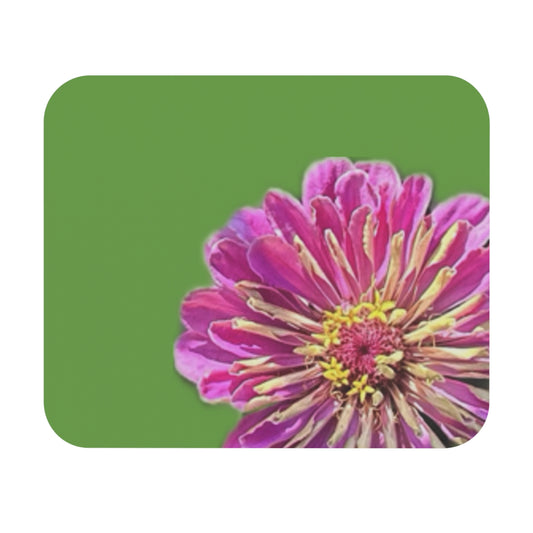Dramatic Zinnia's Mouse Pad (Rectangle)
