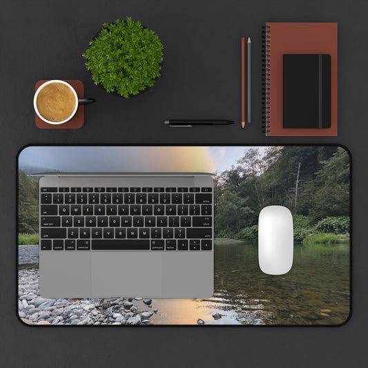 Oregon Twilight Sunset Desk Mat
