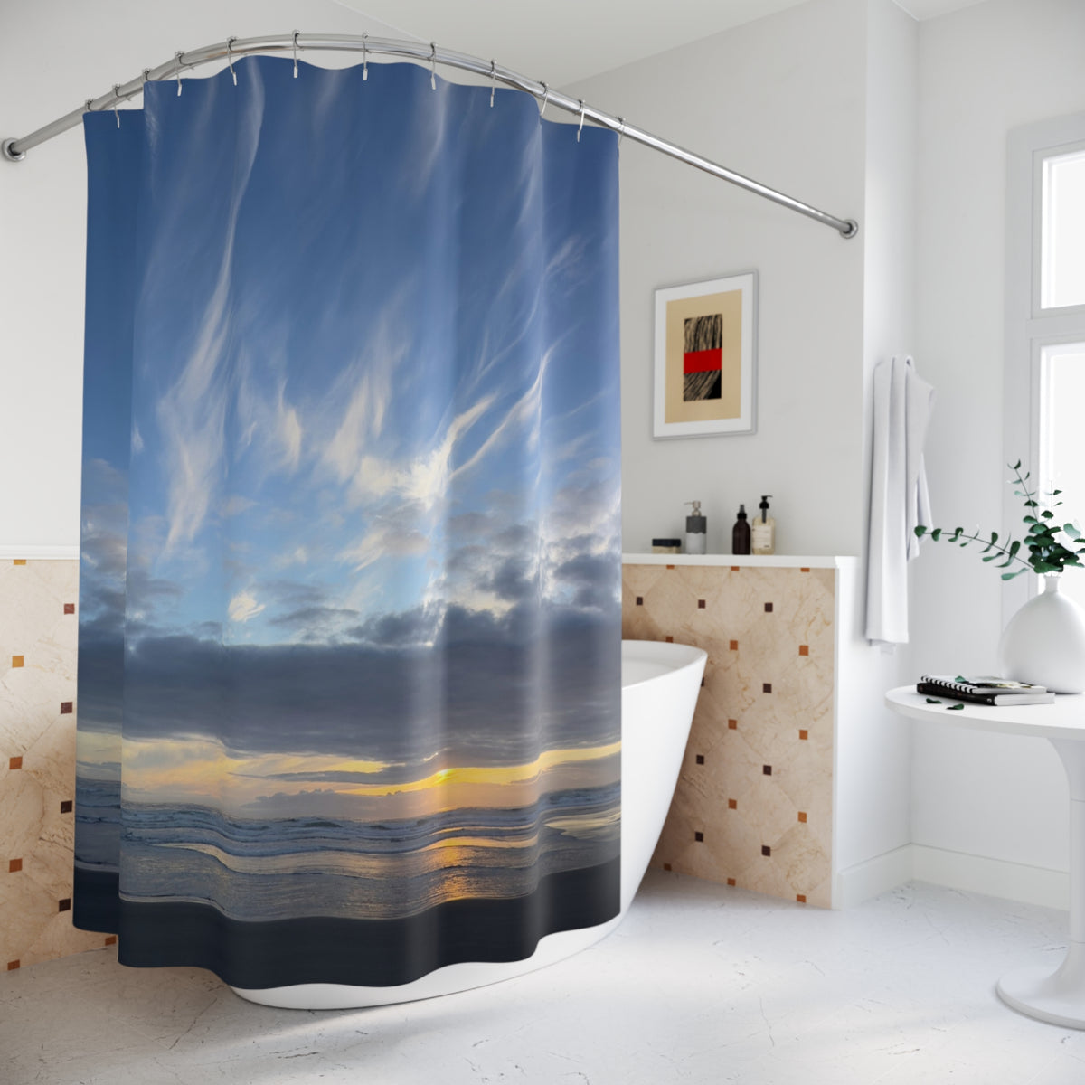Spirit Of The Sunset Shower Curtains