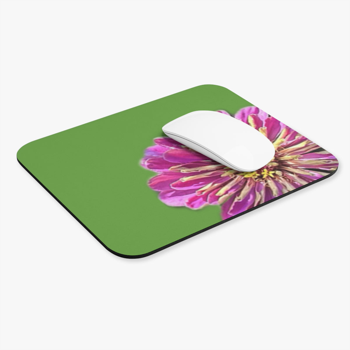 Dramatic Zinnia's Mouse Pad (Rectangle)