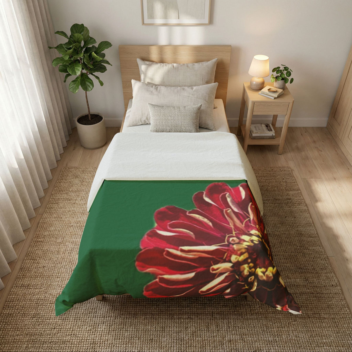 Festive Elegance Duvet Cover - Cotton