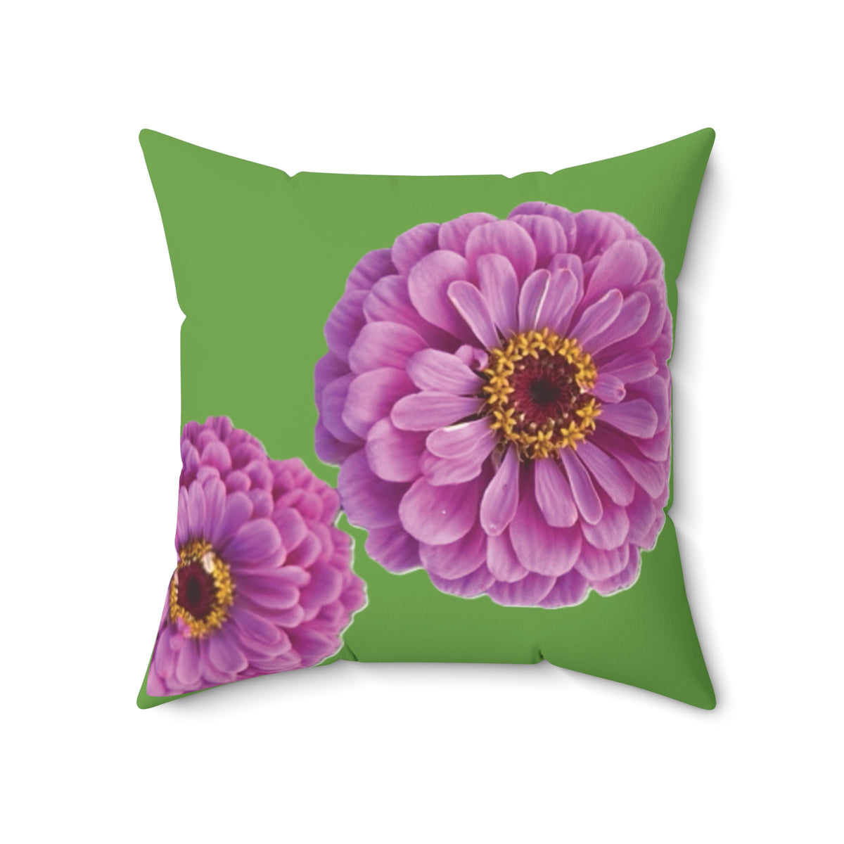 Pretty In Pink Polyester Pillow - Square