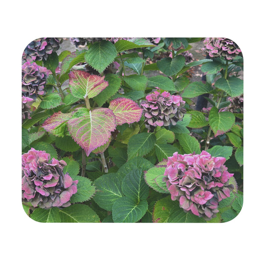 Happy Hydrangea Mouse Pad (Rectangle)