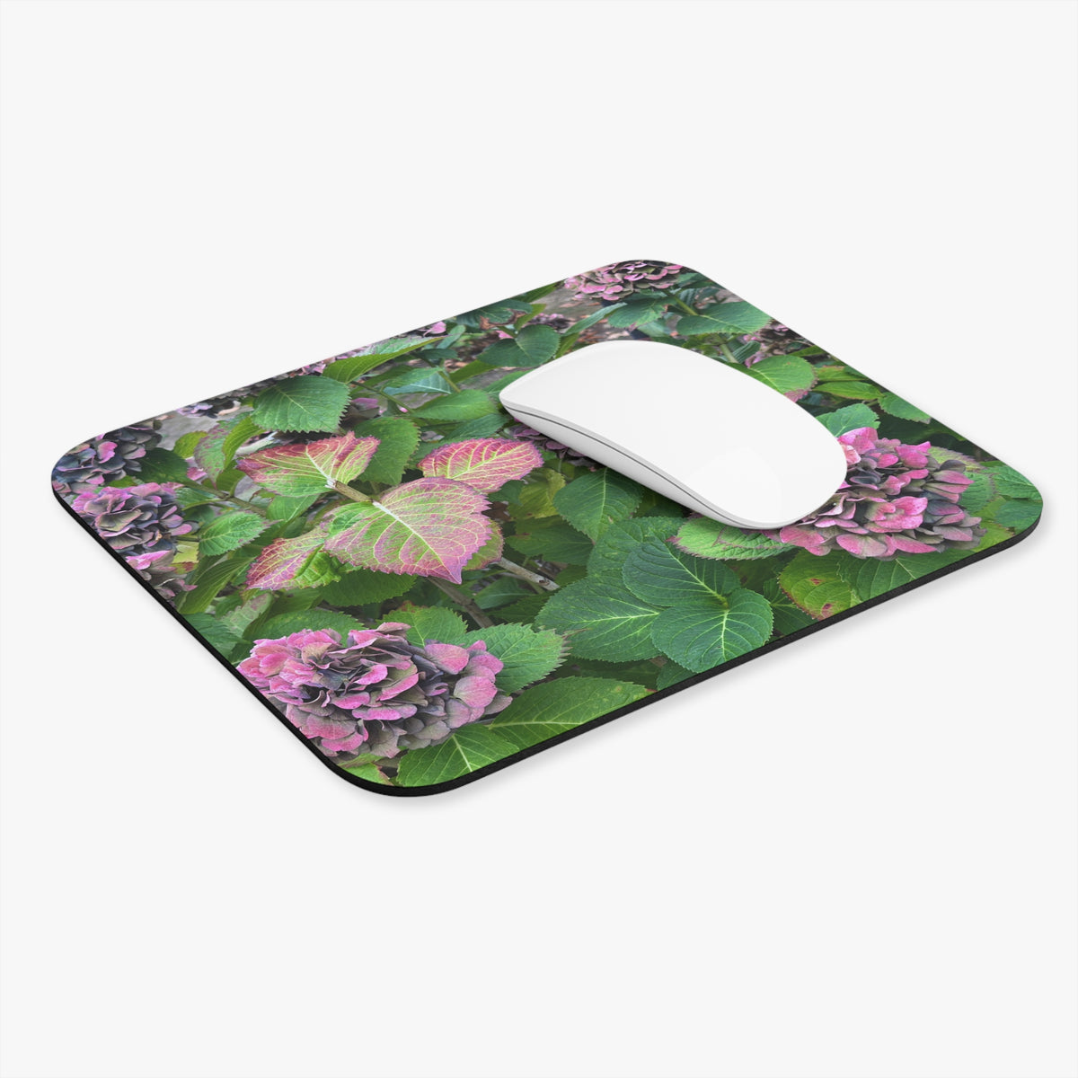 Happy Hydrangea Mouse Pad (Rectangle)