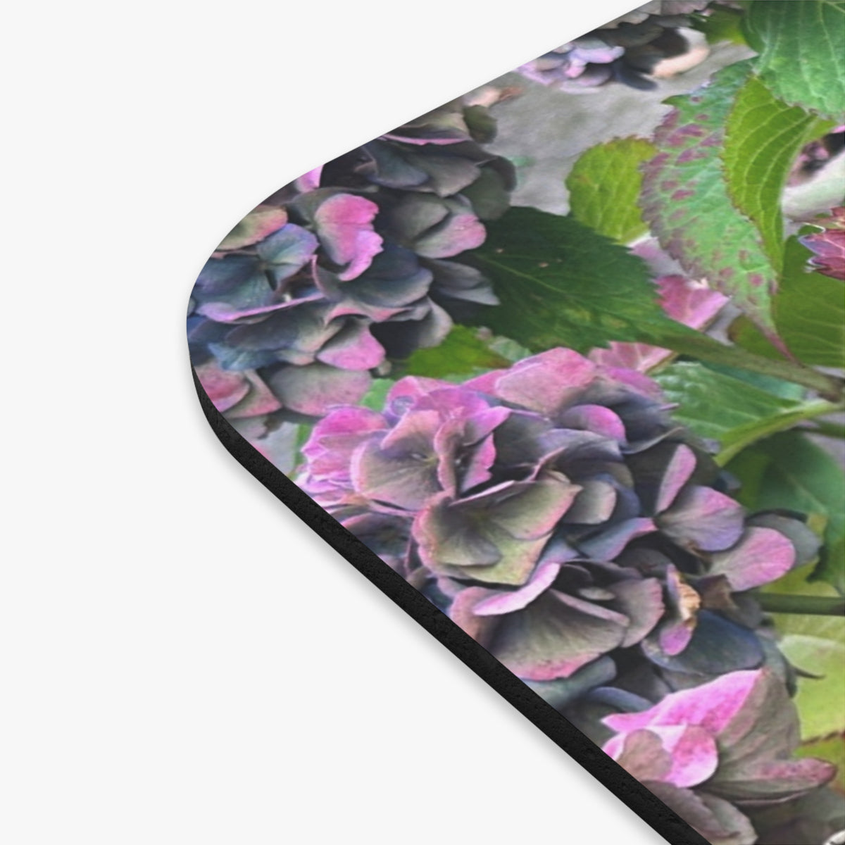 Happy Hydrangea Mouse Pad (Rectangle)