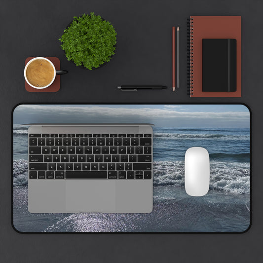 Pacific Ocean Glimmer Desk Mat
