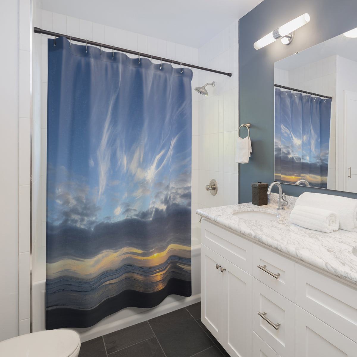 Spirit Of The Sunset Shower Curtains