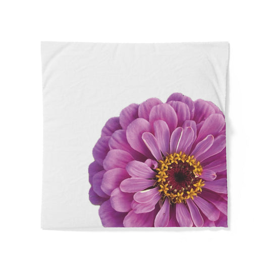 Happy Little Zinnia Duvet Cover - Cotton