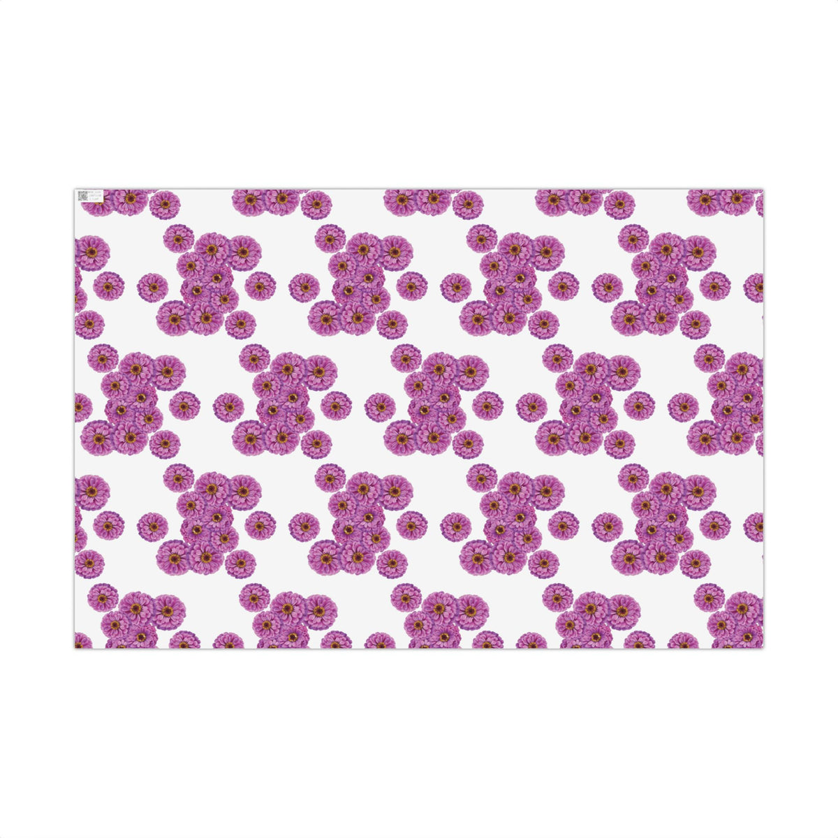 Happy Little Zinnia Gift Wrap Paper
