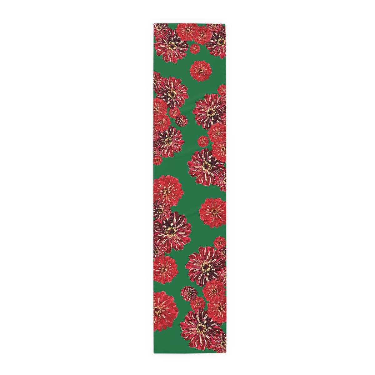 Festive Elegance Table Runner - Green